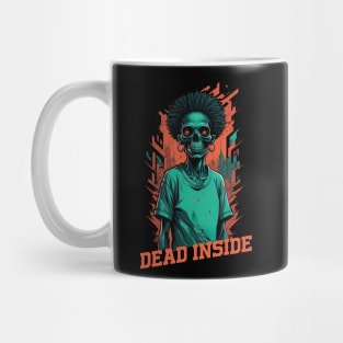 Dead Inside Afro Mug